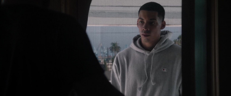 Champion Hoodie Worn by Melvin Gregg in The Way Back (2)