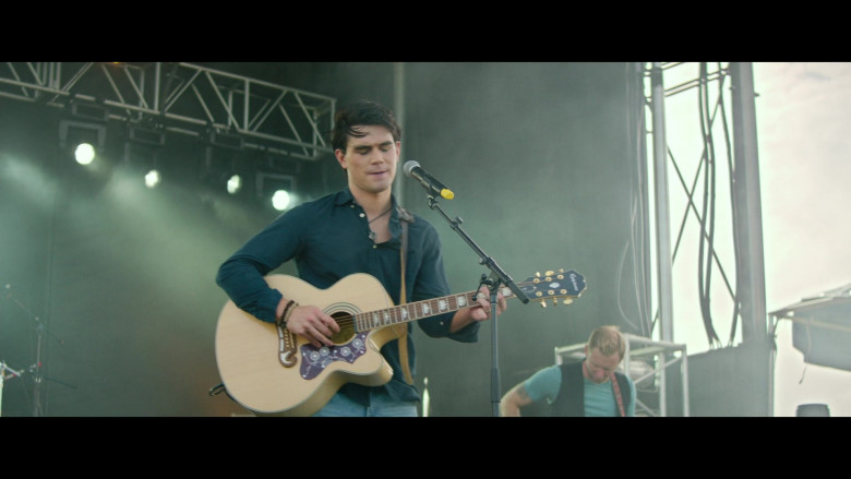 Epiphone Guitar Used by KJ Apa as Jeremy Camp in I Still Believe (3)