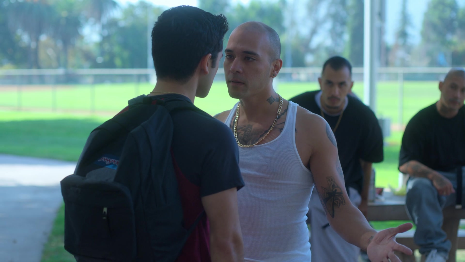 JanSport Black Backpack Used by Diego Tinoco as Cesar in On My Block S03E07...