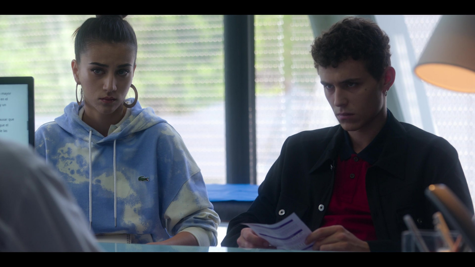 Lacoste Hoodie Worn By Danna Paola As Lu In Elite S03E02 