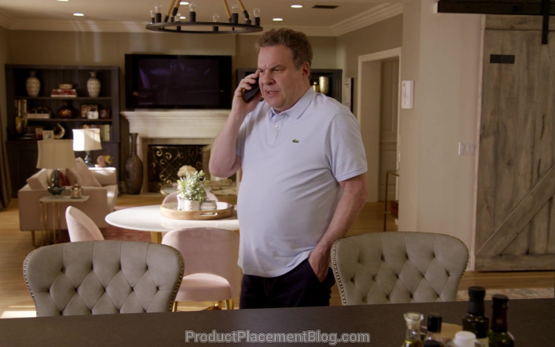 Lacoste Polo Shirt Worn by Jeff Garlin in Curb Your Enthusiasm S10E07 The Ugly Section (1)