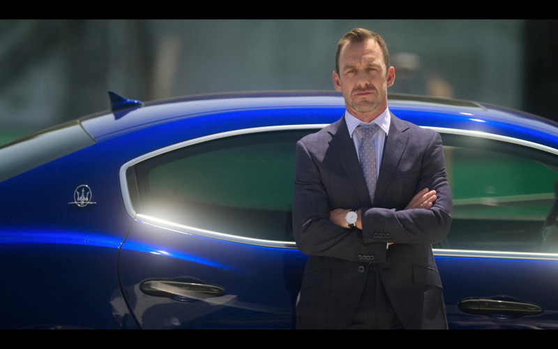 Maserati Blue Car in Elite S03E02 Samuel y Guzmán (2020)