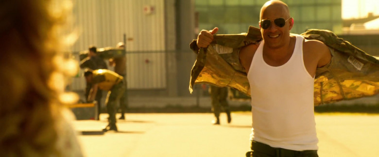 Ray-Ban Aviator Sunglasses Worn by Vin Diesel as Ray Garrison in Bloodshot (2)