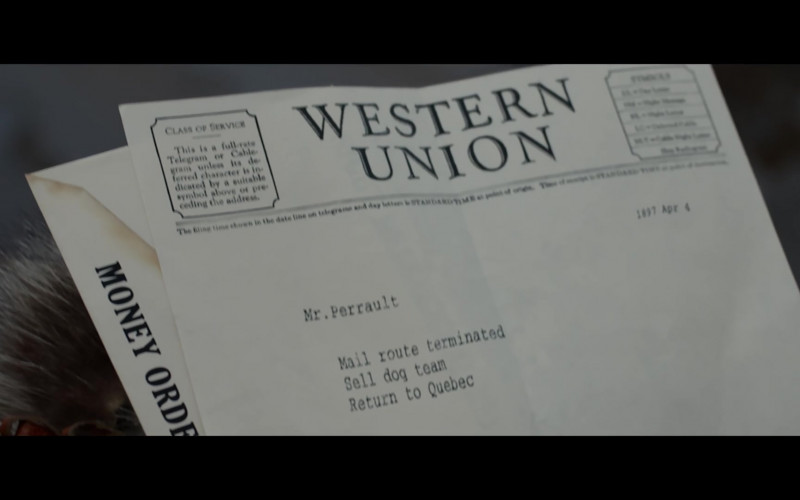 Western Union in The Call of the Wild (2020)