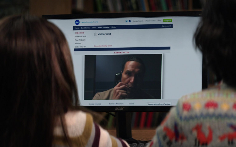 Acer Computer Monitor in Home Before Dark S01E04 (1)