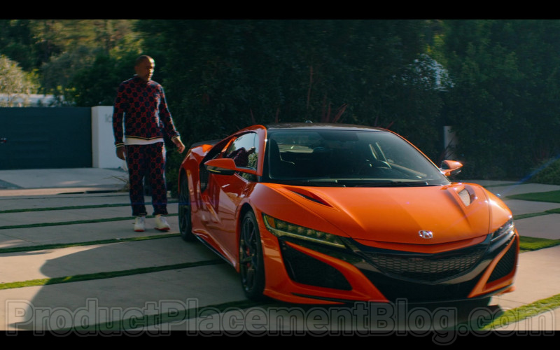 Acura NSX Hybrid Orange Supercar in in #blackAF S01E01 (4)