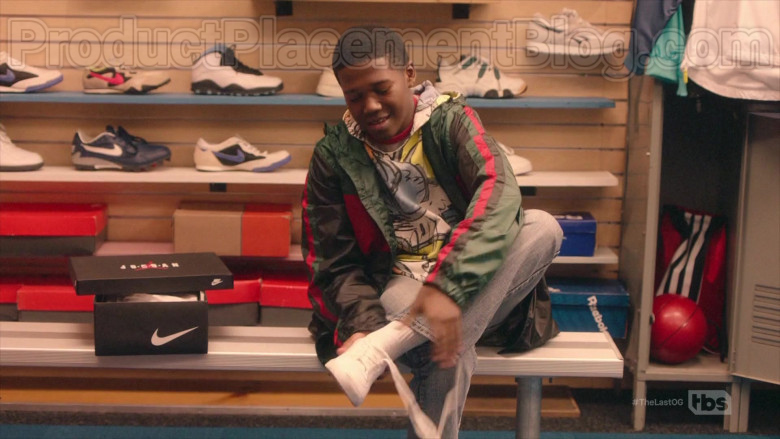 Air Jordan Red & White Sneakers by Nike in The Last O.G. S03E04 (1)