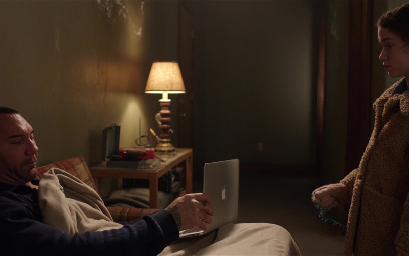 Apple MacBook Air Laptop of Dave Bautista as JJ in My Spy (3)