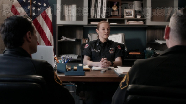 Apple MacBook Laptop of Danielle Savre as Maya Bishop in Station 19 S03E13 (1)