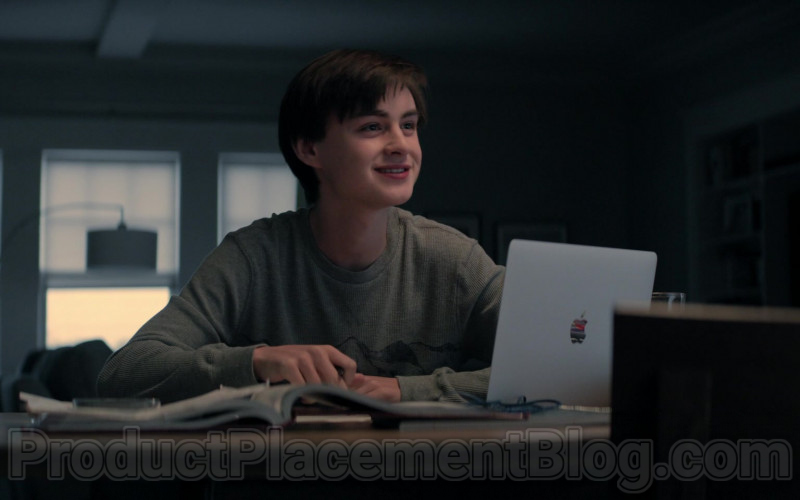 Apple MacBook Laptop of Jaeden Martell as Jacob Barber in Defending Jacob S01E03