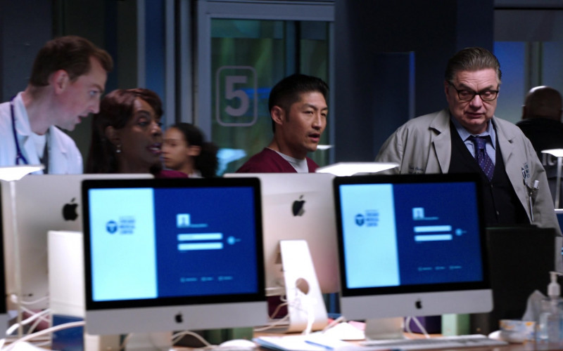 Apple iMac AIO Computers in Chicago Med S05E19 (1)