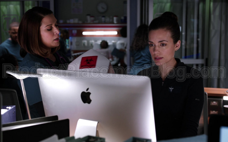 Apple iMac All-In-One Computers in Chicago Med S05E20 A Needle in the Heart (6)