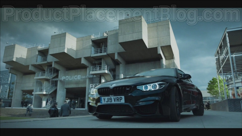 BMW M4 Black Car in Code 404 TV Show (2)