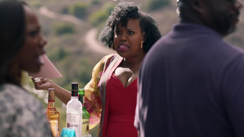 Captain Morgan Rum, Ketel One Vodka, Jameson Whiskey in Insecure S04E01