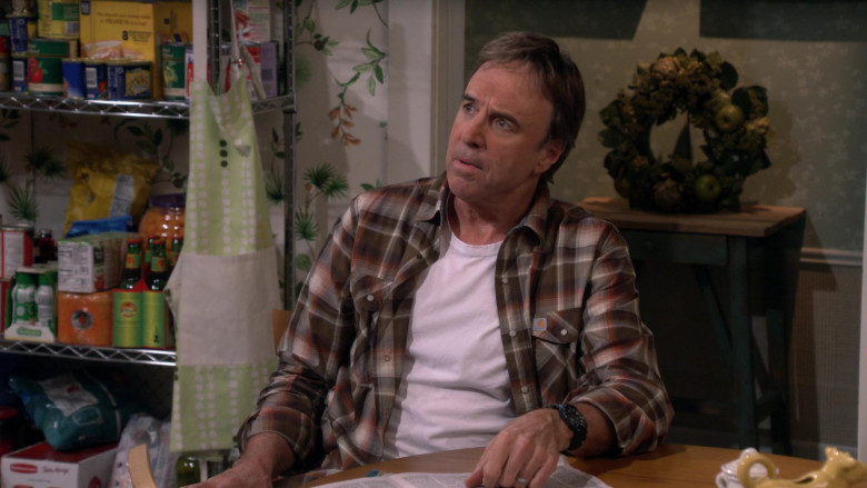 Carhartt Long Sleeve Plaid Flannel Shirt of Kevin Nealon as Don Burns in Man with a Plan S04E02 (1)