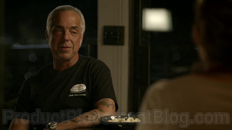 Catalina Jazz Club T-Shirt Worn by Titus Welliver in Bosch S06E08