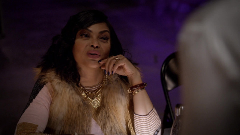 Chanel Necklace of Taraji P. Henson as Cookie in Empire S06E16 (1)