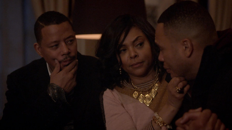 Chanel Necklace of Taraji P. Henson as Cookie in Empire S06E16 (4)