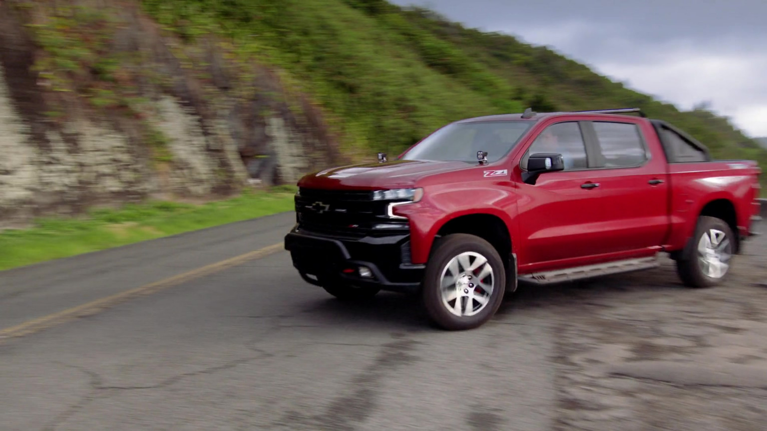 Chevrolet Silverado LT Red Pickup Truck Driven By Alex O'Loughlin In ...