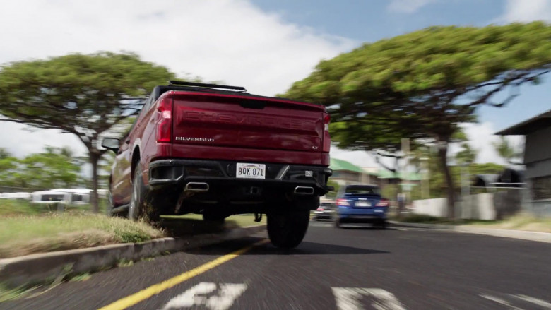 Chevrolet Silverado LT Red Pickup Truck Driven by Alex O’Loughlin in Hawaii Five-0 S10E22 (2)