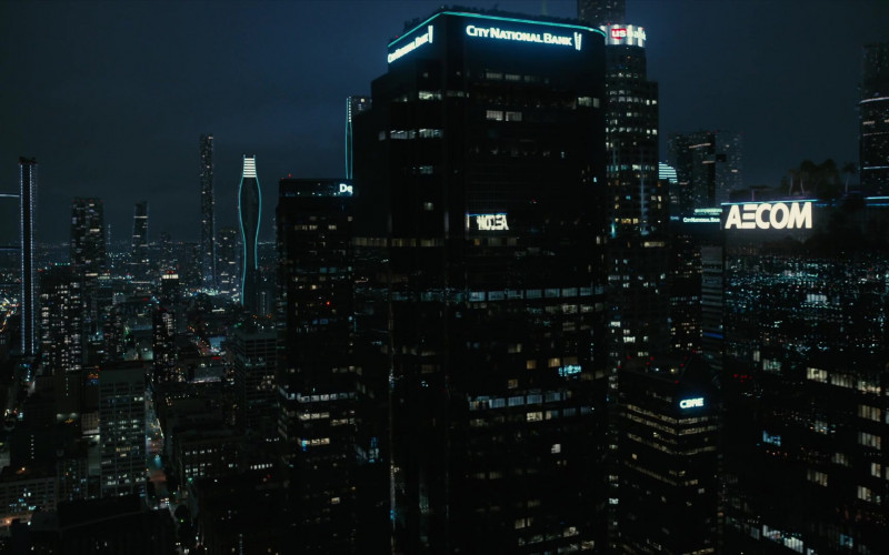 City National Bank, US Bank and AECOM in Westworld S03E04 "The Mother of Exiles" (2020)