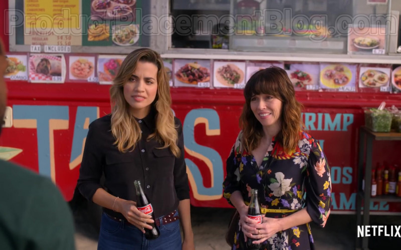 Coca-Cola Soda Enjoyed by Linda Cardellini as Judy Hale in Dead to Me Season 2