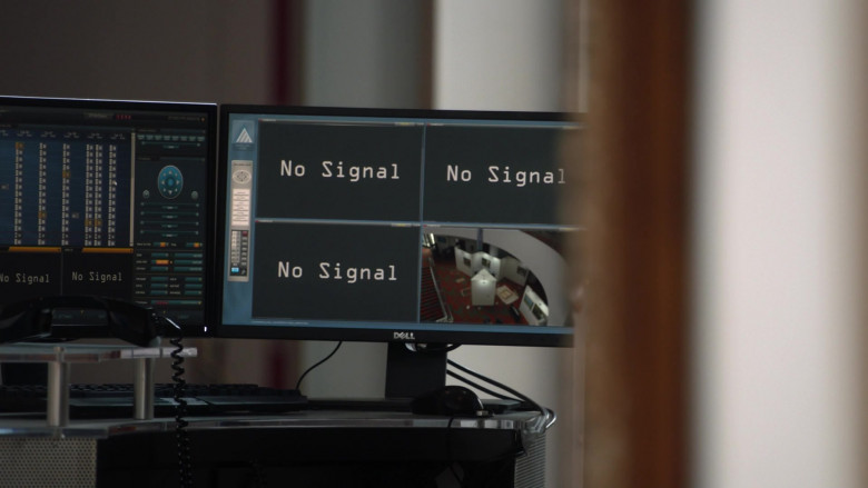 Dell Monitor in 9-1-1 S03E14 The Taking of Dispatch 9-1-1