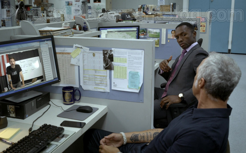 Dell PC and Monitor Used by Titus Welliver in Bosch S06E02