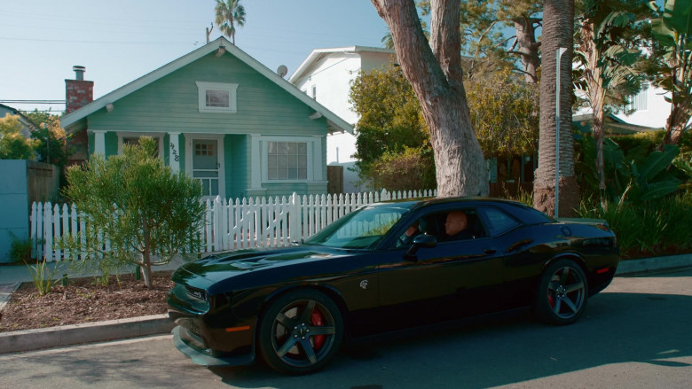 Dodge Challenger SRT Black Muscle Car in NCIS Los Angeles S11E20 (1)