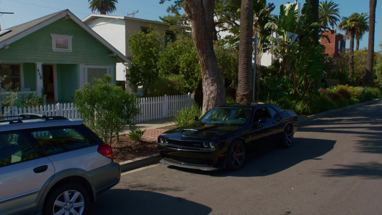 Dodge Challenger SRT Black Muscle Car in NCIS Los Angeles S11E20 (2)