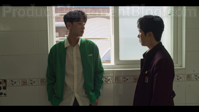 FCMM Green Jacket For Men in Extracurricular Korean Netflix TV Show 2020 (3)