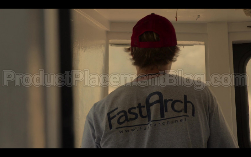 Fast Arch (FastArch.net) T-Sweatshirt of Rudy Pankow as JJ in Outer Banks S01E03 in Outer Banks S01E03 (1)