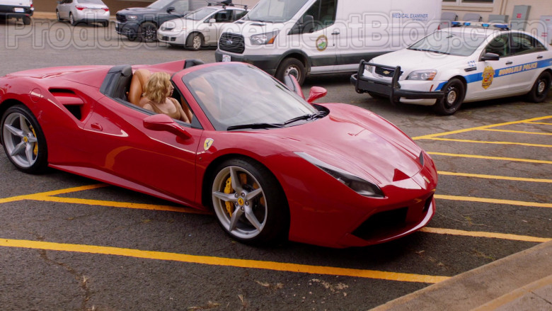 Ferrari Red Convertible Sports Car in Magnum P.I. S02E17 TV Series (9)