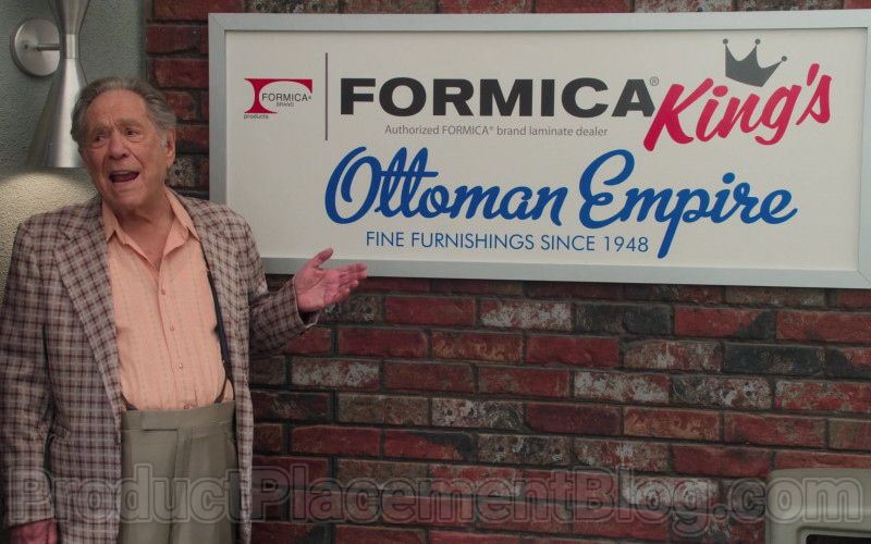 Formica Brand Laminate in The Goldbergs S07E20 "The Return of the Formica King" (2020)