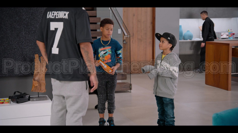 Givenchy Boys Hoodie and New Era Black Cap in #blackAF S01E03 (1)