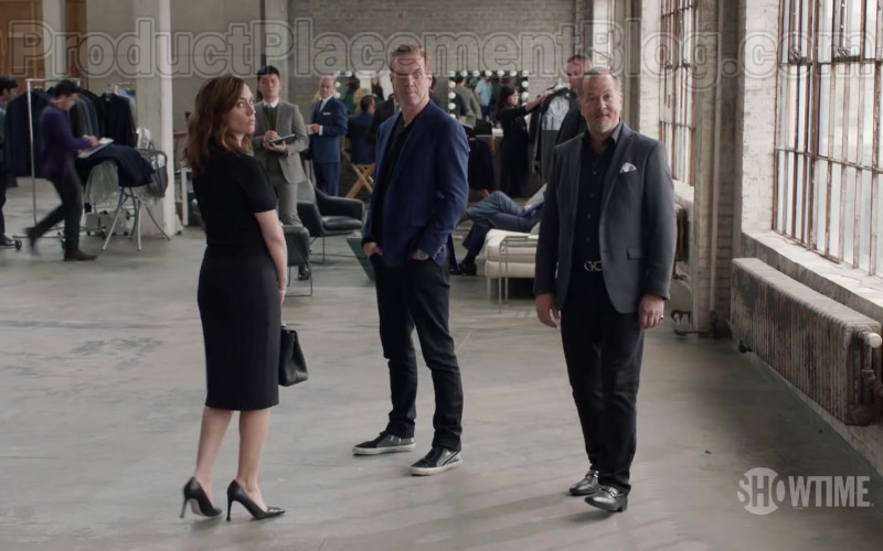 Golden Goose Slide Sneakers of Damian Lewis as Robert ‘Bobby' Axelrod in Billions Season 5 (1)