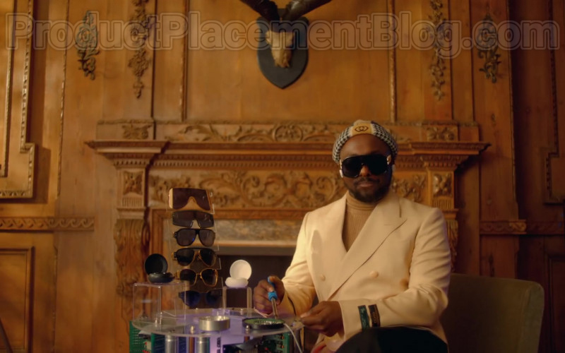 Gucci New Signoria Wool Jacket With Labels of will.i.am in Mamacita by The Black Eyed Peas, Ozuna, J. Rey Soul (1)