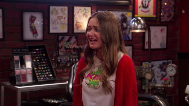 Kith T-Shirt Worn by Reylynn Caster as Lola in The Big Show Show S01E03 (3)