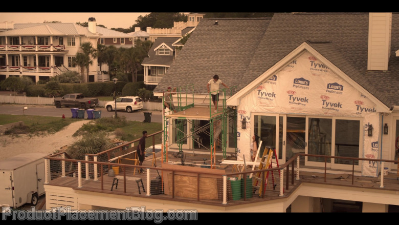 Lowe's, Dupont Tyvek Home Wrap in Outer Banks S01E01 (1)