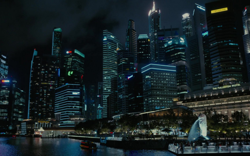 Maybank Bank and The Fullerton Hotel in Westworld S03E04