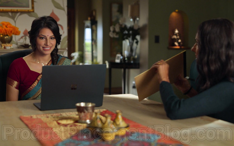 Microsoft Surface Laptop Used by Richa Moorjani & Poorna Jagannathan in Never Have I Ever S01E02 (1)
