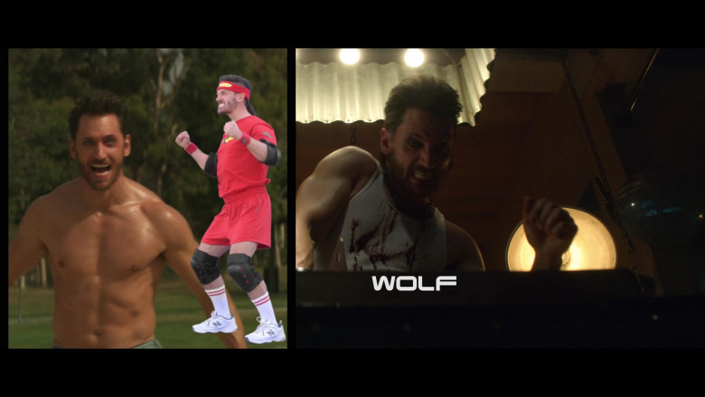 New Balance White Shoes Worn by Derek Wilson as Wolf in Future Man S03E01 (1)