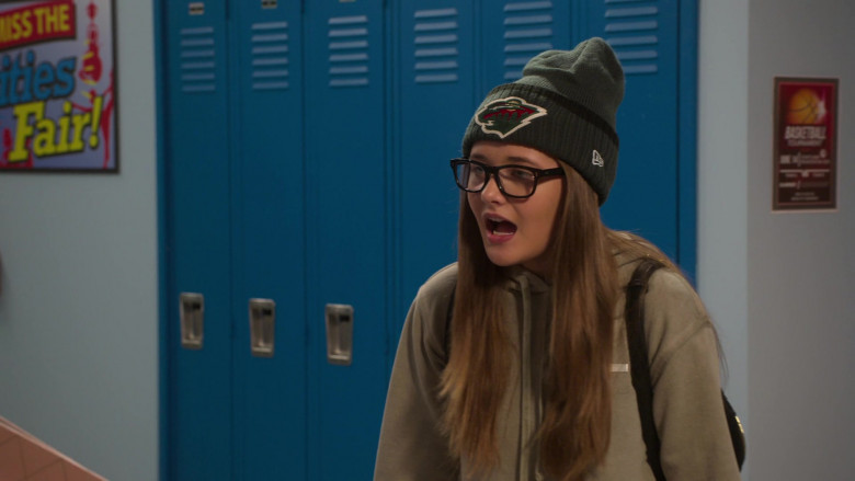 New Era Beanie Hat Worn by Reylynn Caster as Lola in The Big Show Show S01E02 (1)