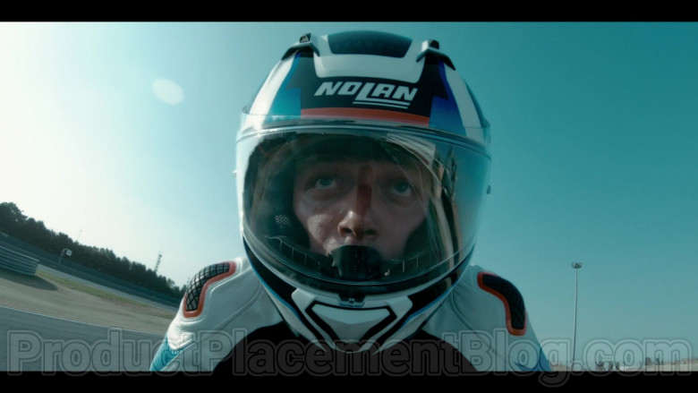 Nolan Motorcycle Helmet in Summertime S01E01 I Hate Summer (2)