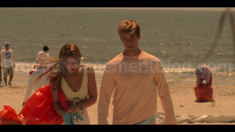 Patagonia Long Sleeve Tee of Austin North as Topper in Outer Banks S01E03 (1)