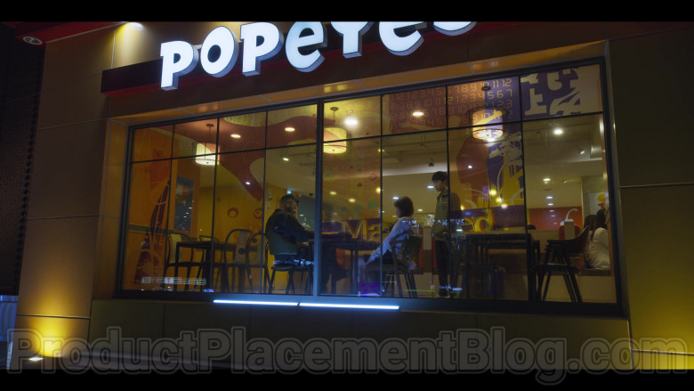 Popeyes Restaurant in Extracurricular Korean TV Show by Netflix (2)