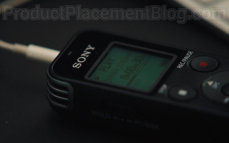 Sony Voice Recorder in The Photograph (2020)