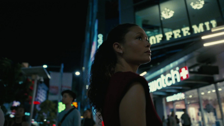 Swatch Store Sign in Westworld S03E04