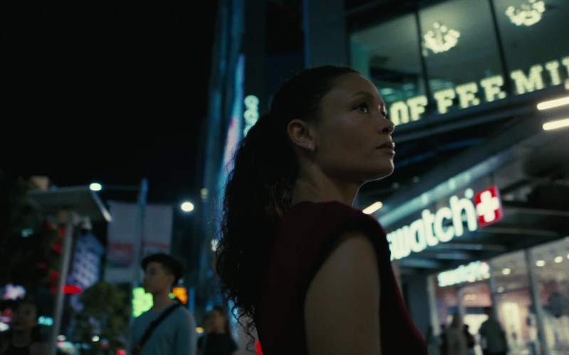 Swatch Store Sign in Westworld S03E04