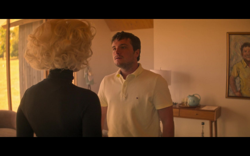 Tommy Hilfiger Yellow Polo Shirt Worn by Josh Hutcherson as Josh Futturman in Future Man S03E06 (4)